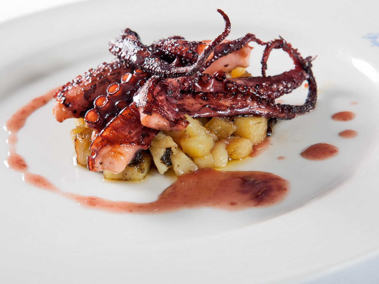 Polpo scottato con patate